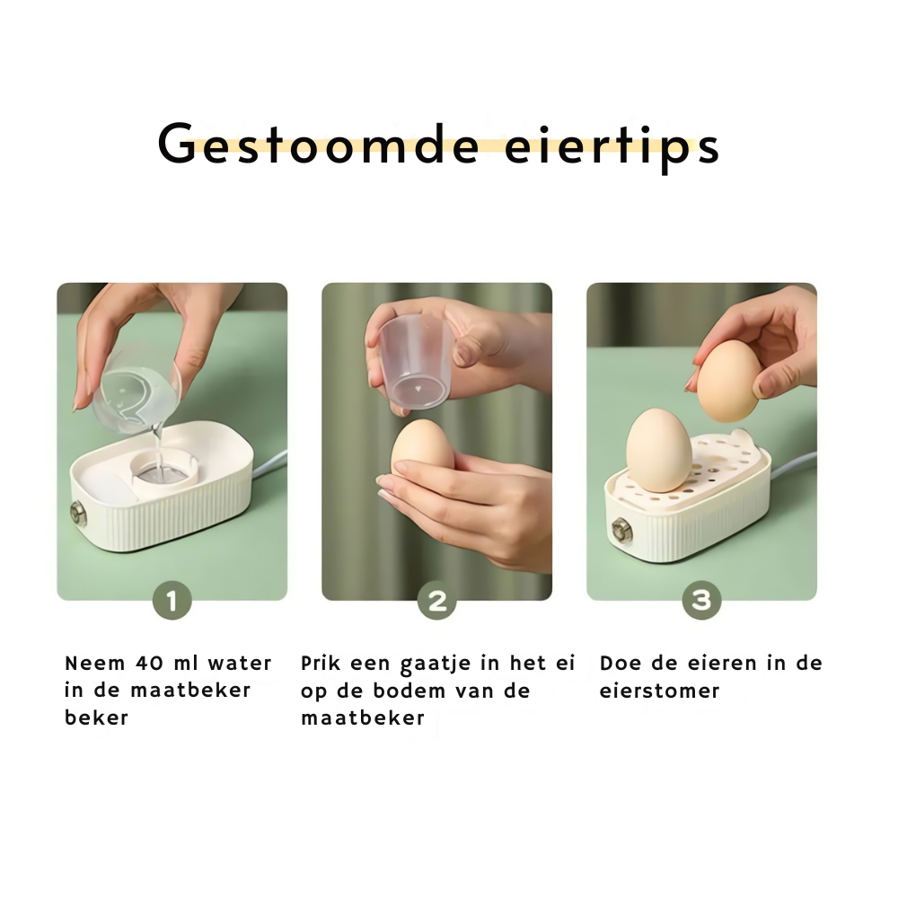 Elektrische Eierkoker voor Perfect Ontbijt