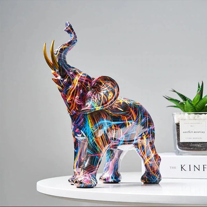 Elepantik - Modern Olifant Beeldje Decoratie