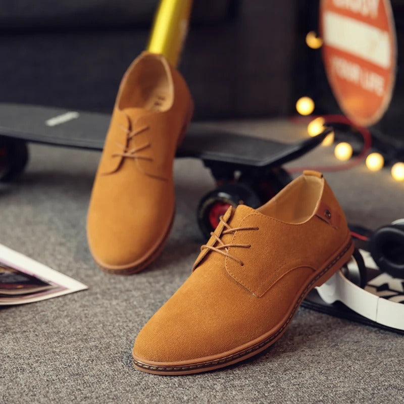 Ellison Suède Herenschoenen met Britse Allure