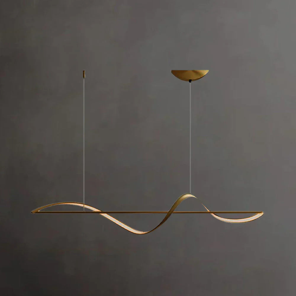 Emanuele Golvende Hanglamp - Hoogwaardig Metaal LED