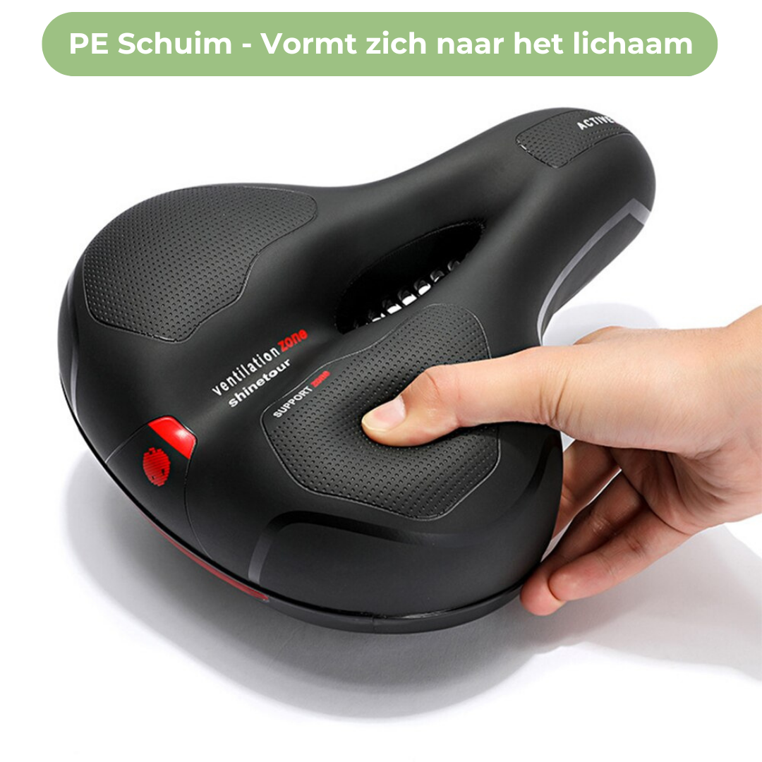 Ergonomisch Comfortabel Fietszadel met Schokdemping