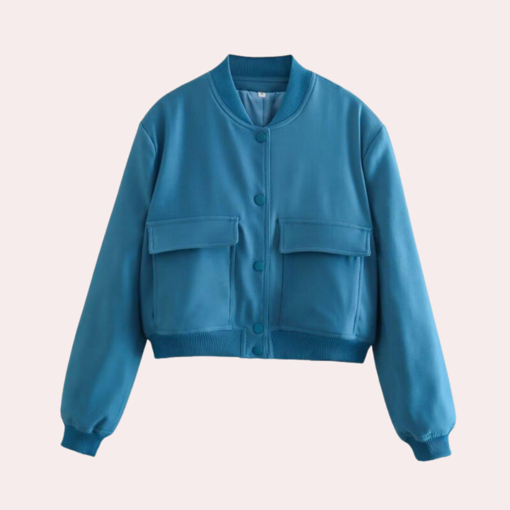 Fauna Dames Bomberjack Casual Stijlvol