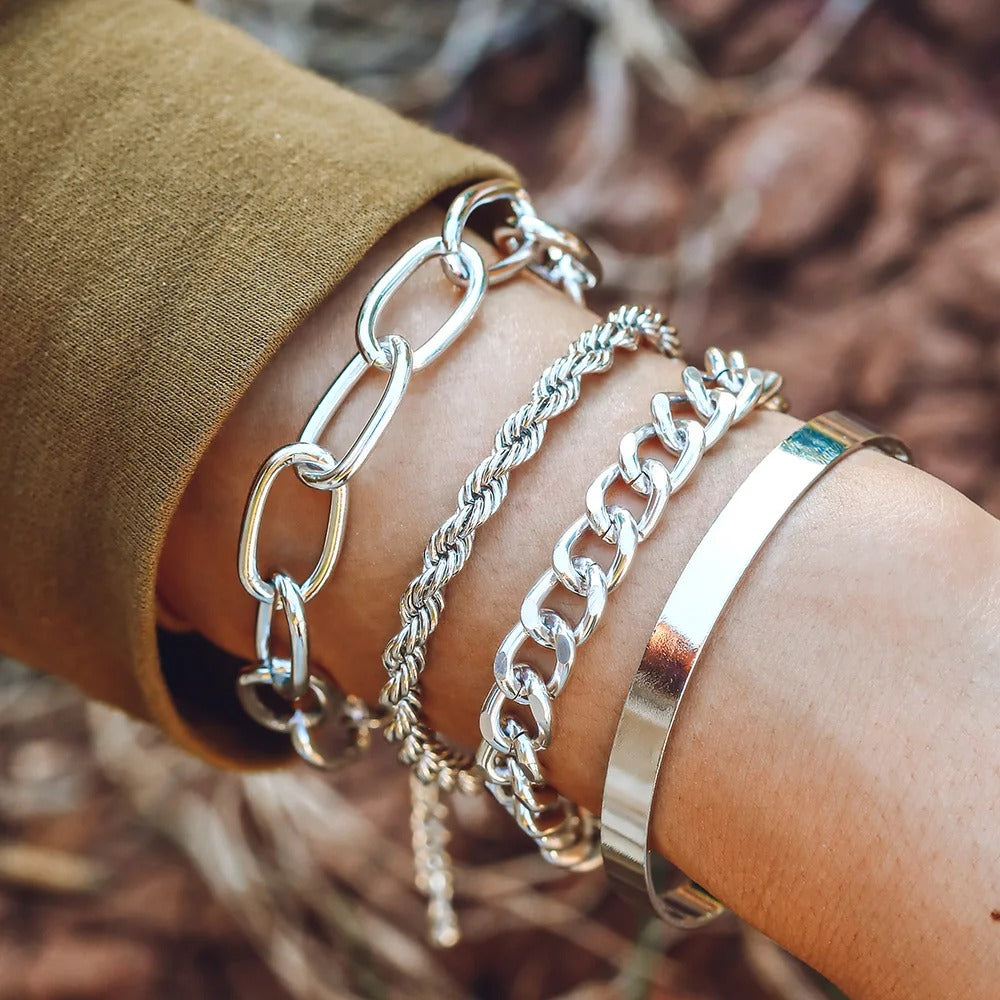 Felicity Elegante Armbandset 4-Delig