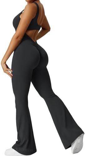 Flared Jumpsuit voor Yoga en Fitness