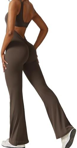 Flared Jumpsuit voor Yoga en Fitness