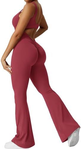 Flared Jumpsuit voor Yoga en Fitness