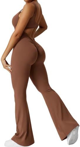 Flared Jumpsuit voor Yoga en Fitness