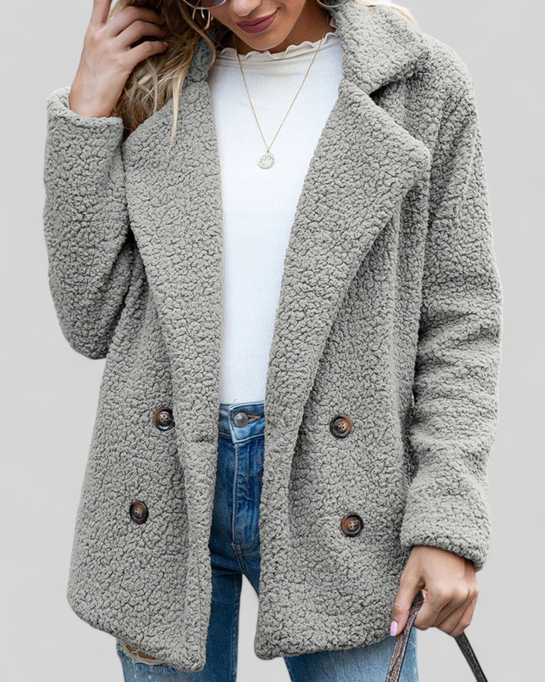 Genevieve Elegante Damesjas Zacht en Stijlvol