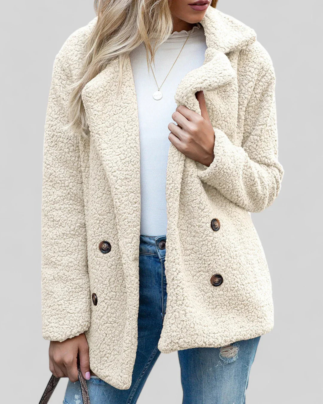 Genevieve Elegante Damesjas Zacht en Stijlvol