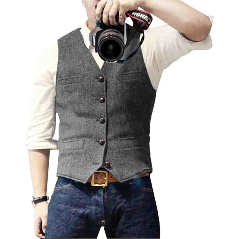 Gilo - Elegant Heren Gilet voor Elke Gelegenheid