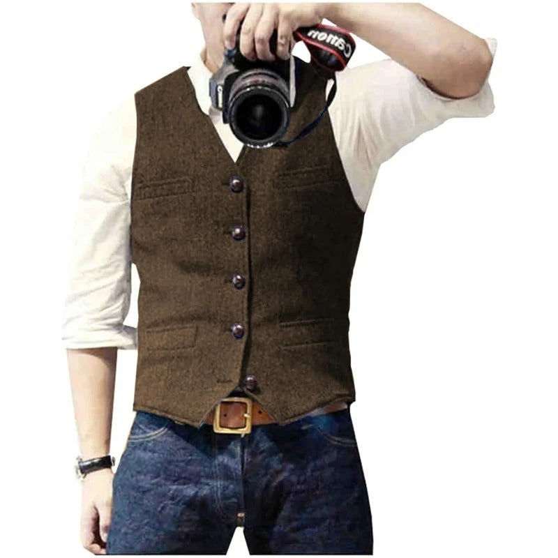 Gilo - Elegant Heren Gilet voor Elke Gelegenheid