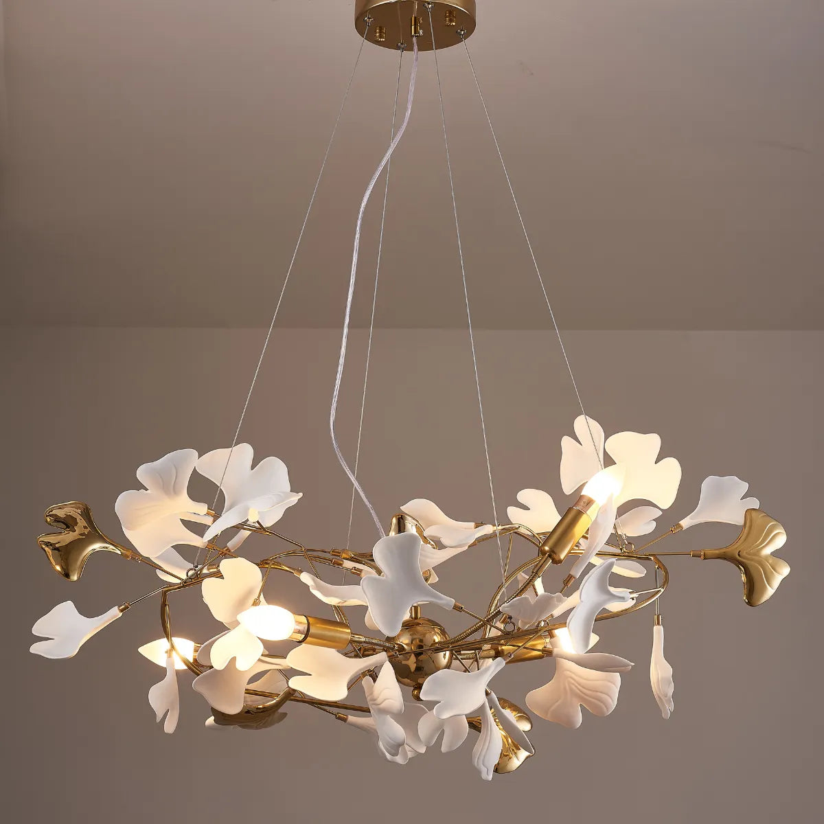 Ginkgo Hanglamp - Hoogwaardig Metaal met LED