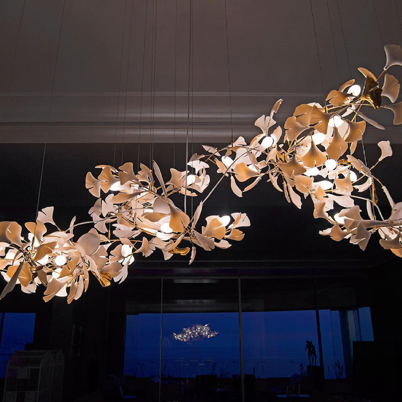 Ginkgo Hanglamp - Hoogwaardig Metaal met LED