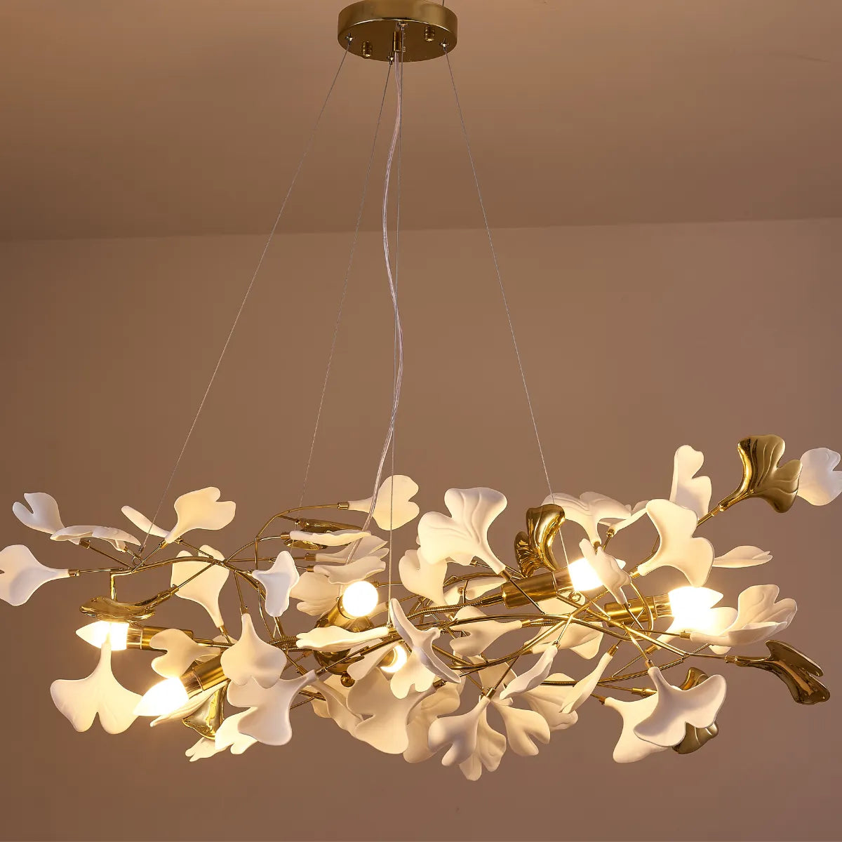 Ginkgo Hanglamp - Hoogwaardig Metaal met LED