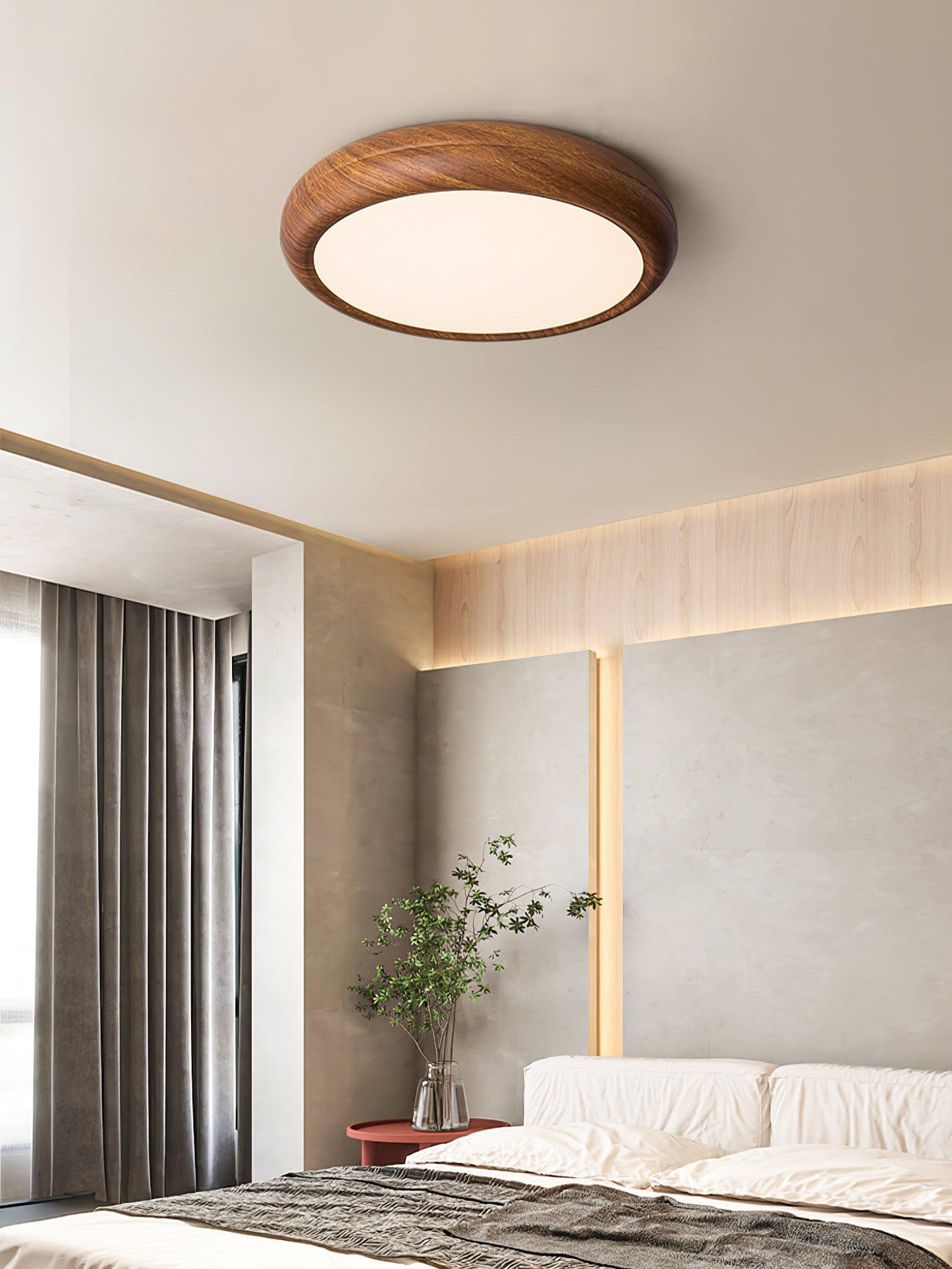 Giulio Scandinavische Houten Plafondlamp - LED
