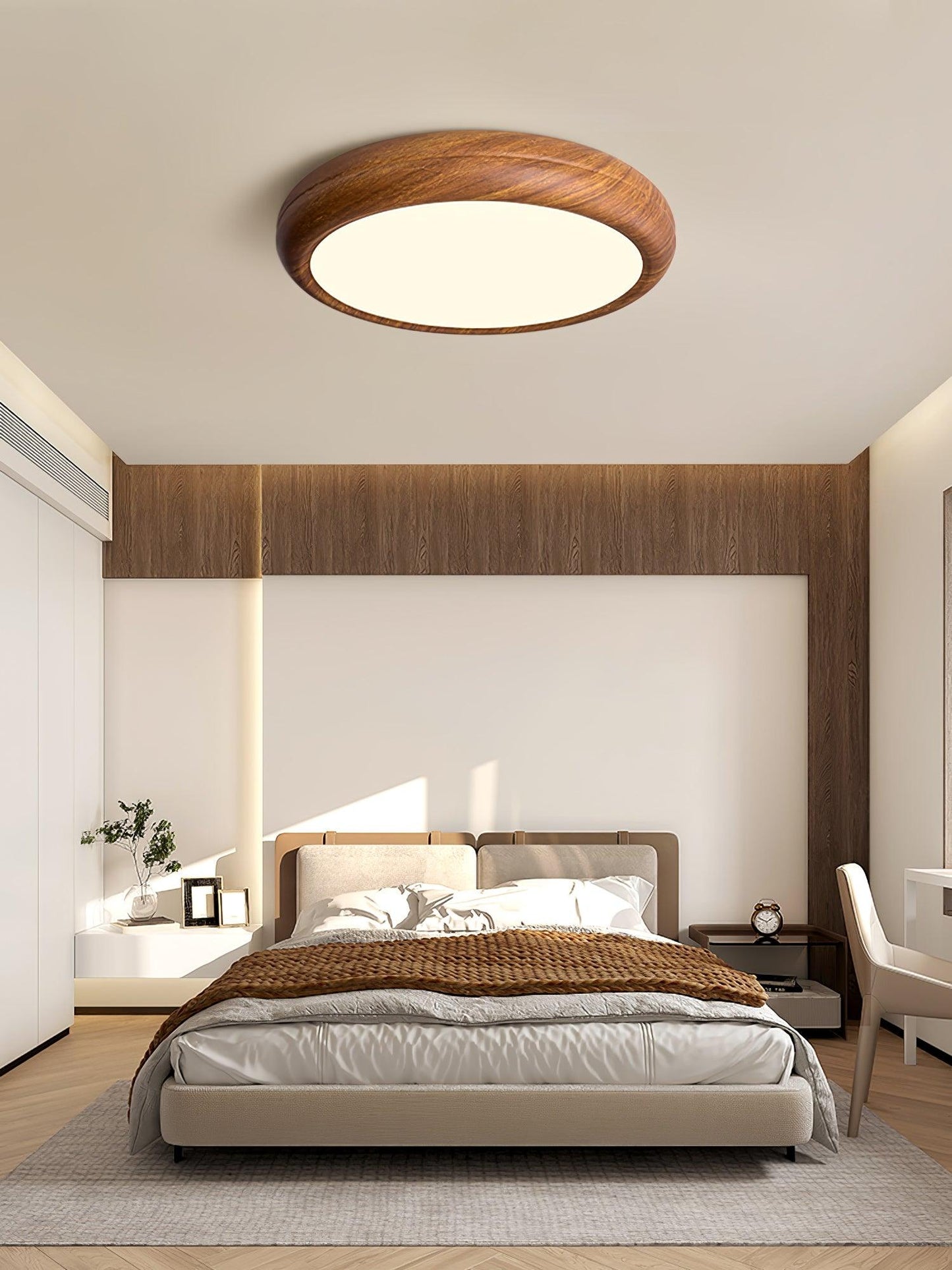 Giulio Scandinavische Houten Plafondlamp - LED