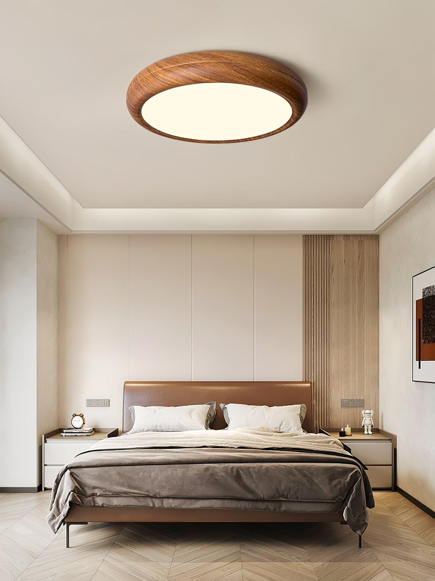 Giulio Scandinavische Houten Plafondlamp - LED