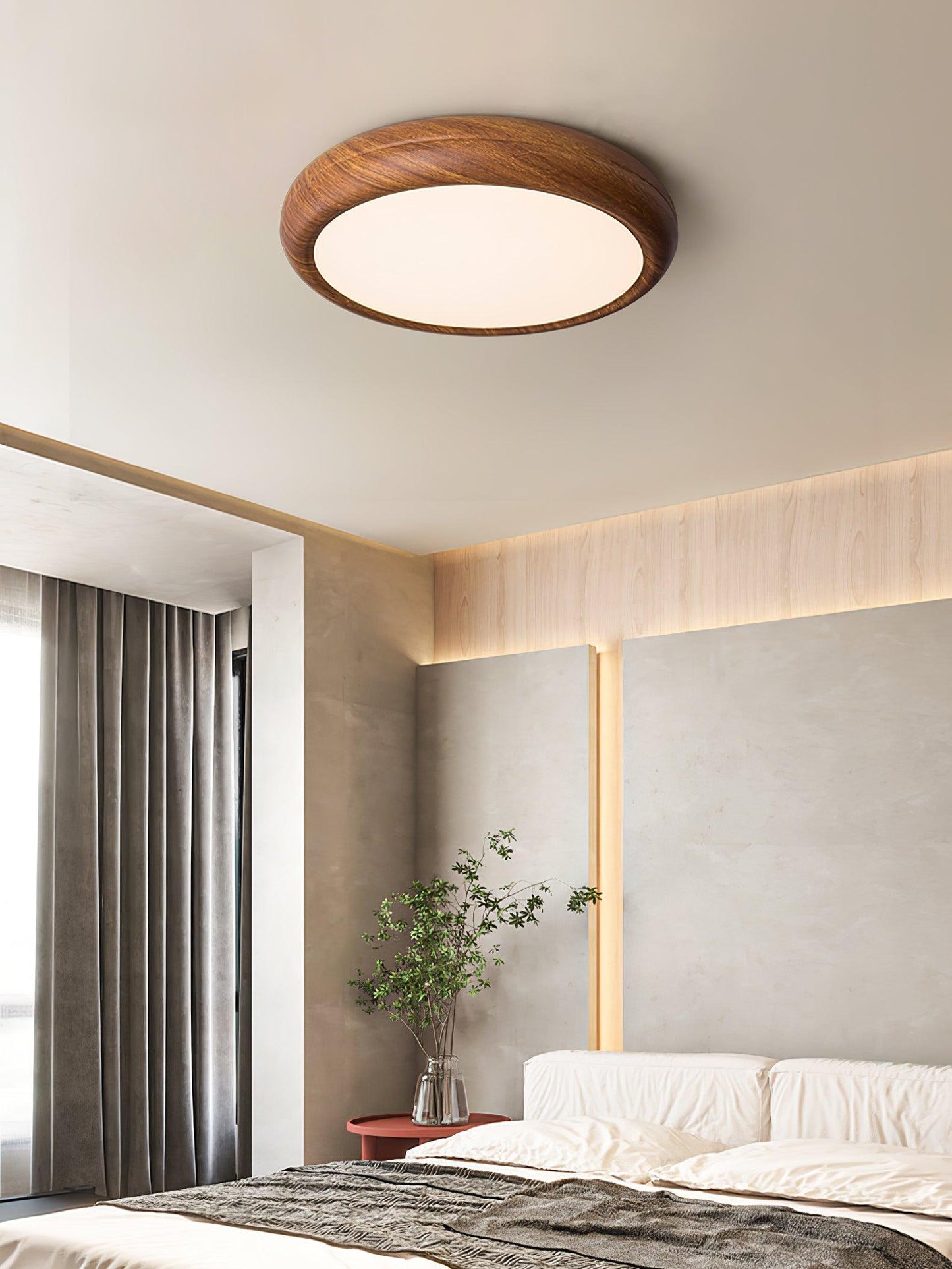 Giulio Scandinavische Houten Plafondlamp - LED