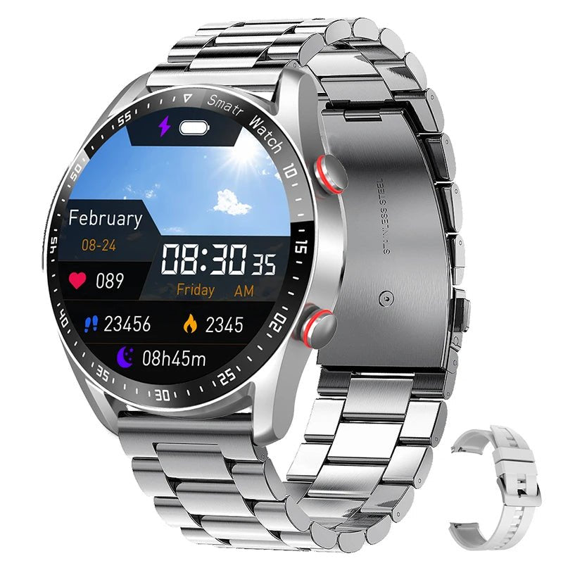 Glucosemeter en Gezondheidsmonitor Horloge - Stijlvol Design