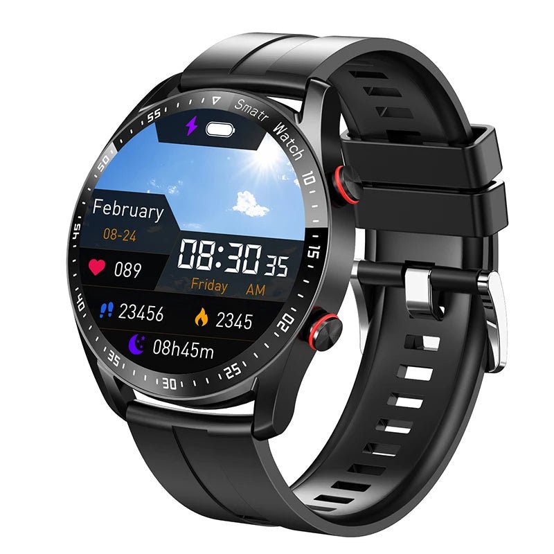 Glucosemeter en Gezondheidsmonitor Horloge - Stijlvol Design