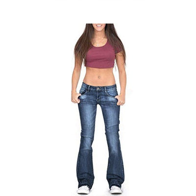 Gradient Damesjeans met Slanke Pasvorm