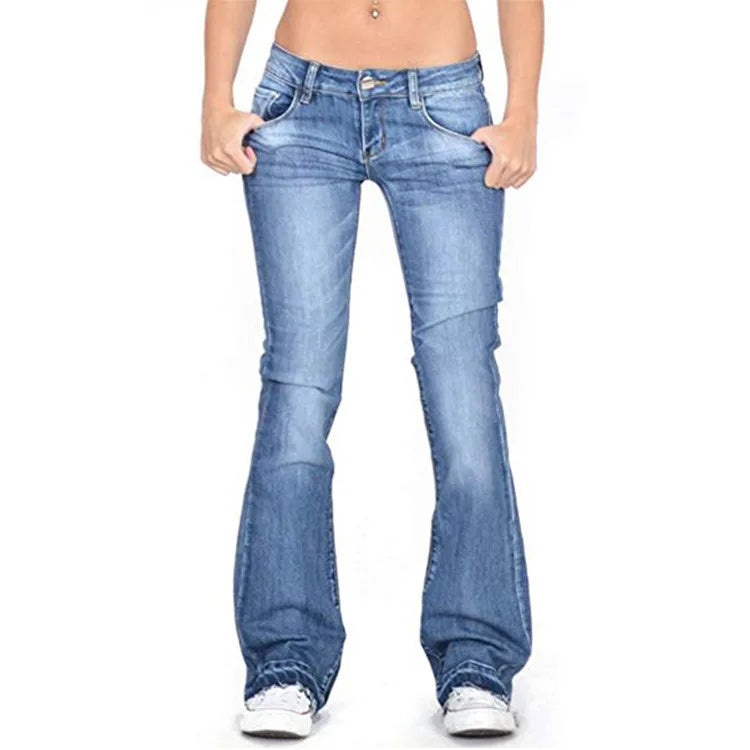 Gradient Damesjeans met Slanke Pasvorm