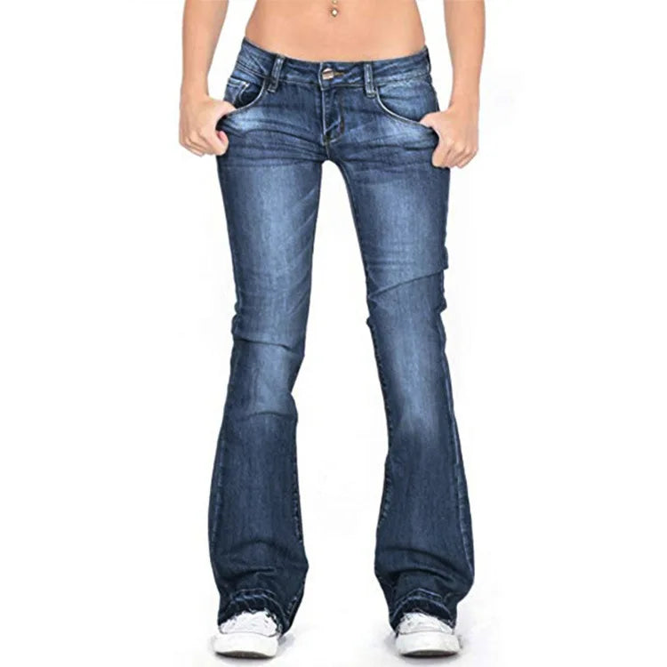Gradient Damesjeans met Slanke Pasvorm