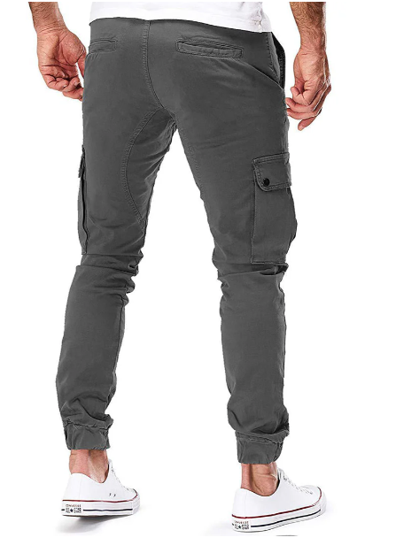 Heren Cargobroek met Elastische Tailleband