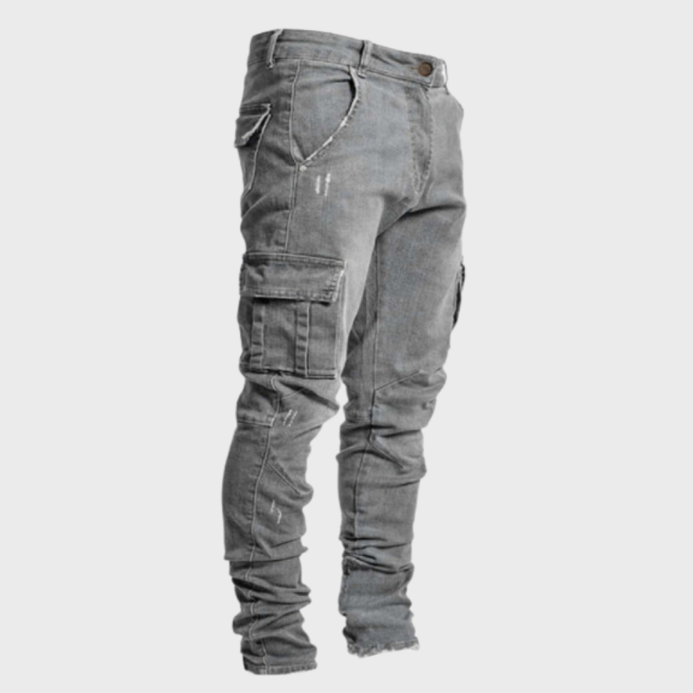 Heren Comfortabele Cargo Broek Stijlvol Design