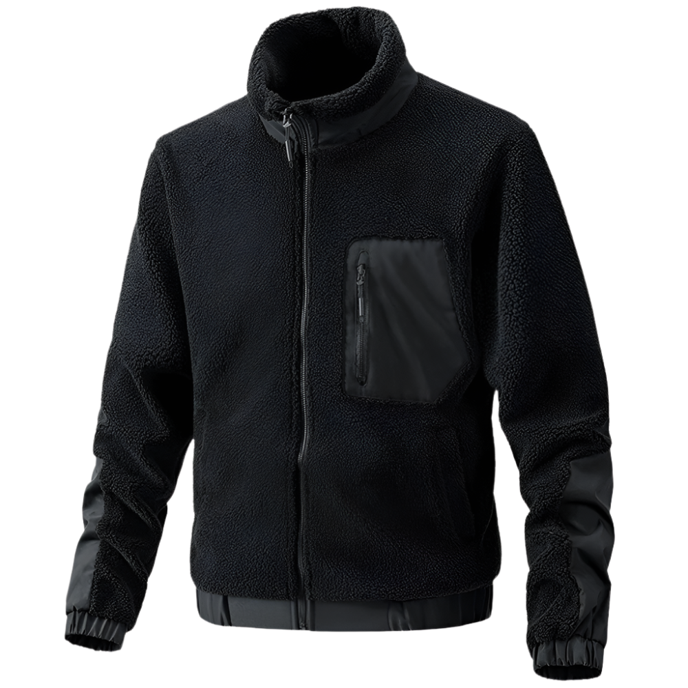 Heren Fleecejack met Verstevigde Details
