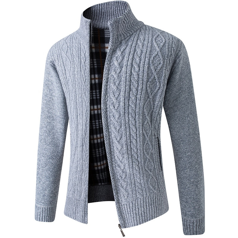 Heren Lente Vest met Rits - Stijlvol Comfort