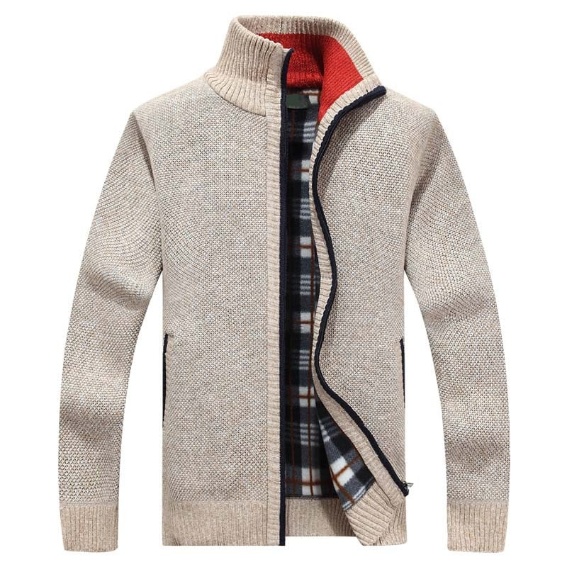 Heren Lente Vest met Rits - Stijlvol Comfort