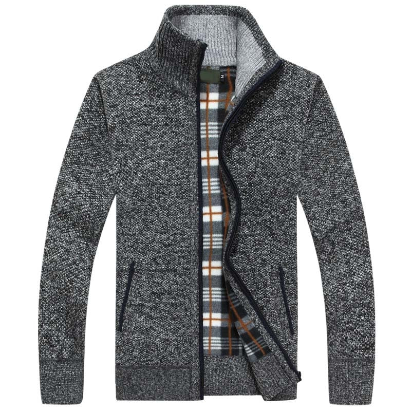 Heren Lente Vest met Rits - Stijlvol Comfort