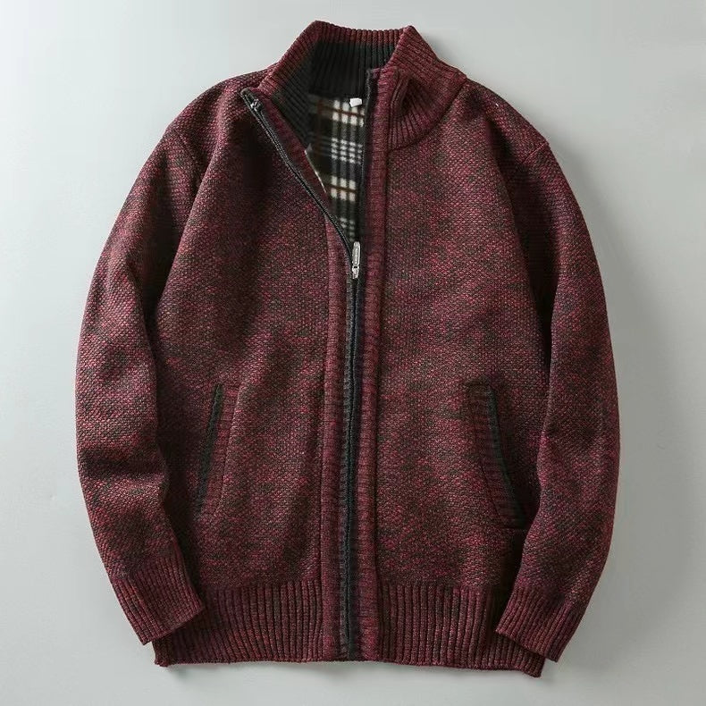 Heren Lente Vest met Rits - Stijlvol Comfort