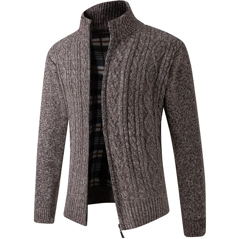 Heren Lente Vest met Rits - Stijlvol Comfort