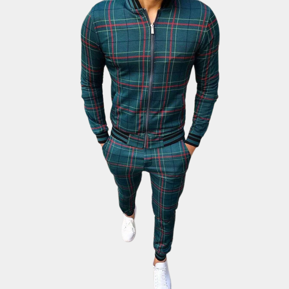 Heren Sportief Trainingspak Comfort Fit