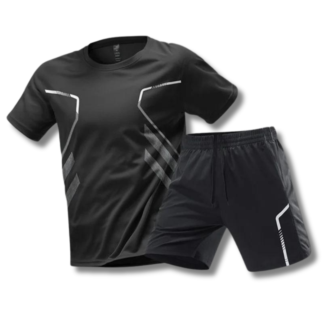 Heren Sportkleding Set - Shirt en Korte Broek