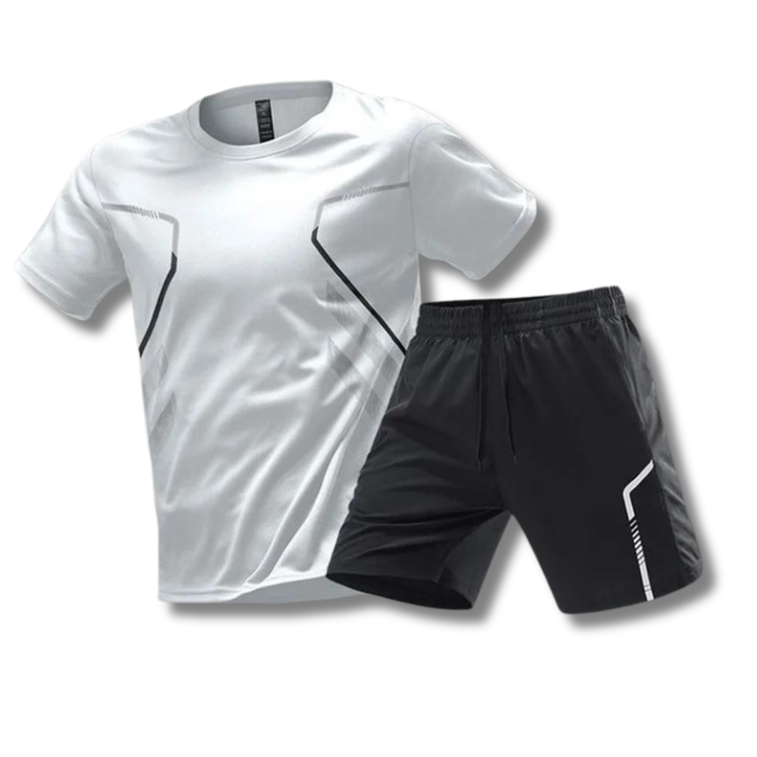 Heren Sportkleding Set - Shirt en Korte Broek