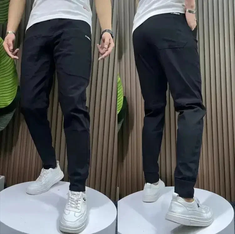 Heren Stretch Cargo Joggers met Zakken