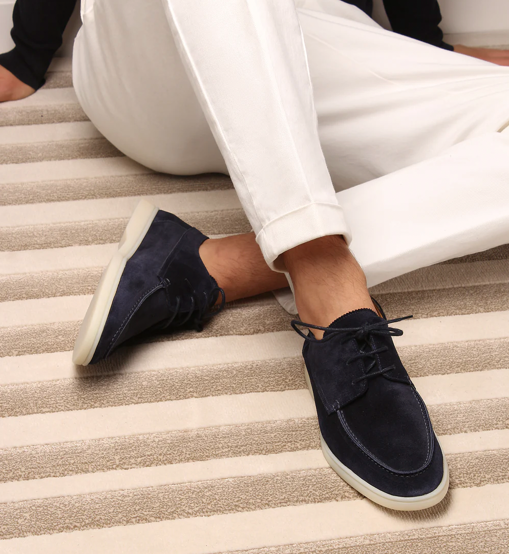 Heren Suede Loafers - Stijlvol Comfort