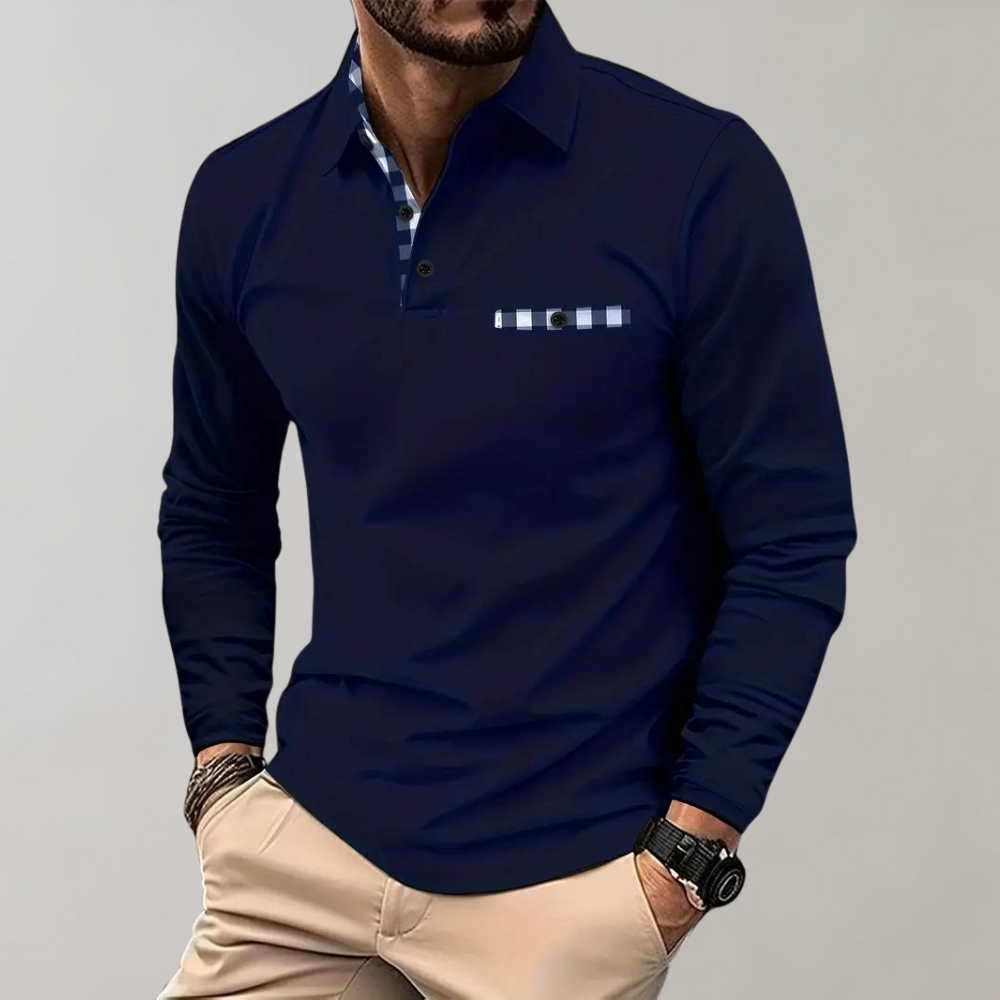 Heren T-shirt Lange Mouwen Stijlvol Comfortabel