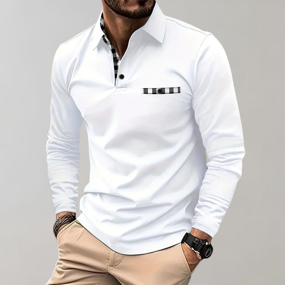 Heren T-shirt Lange Mouwen Stijlvol Comfortabel