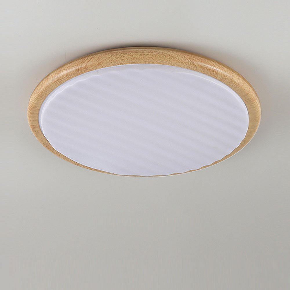 Houten LED Plafondlamp - Moderne Verlichting Léandre