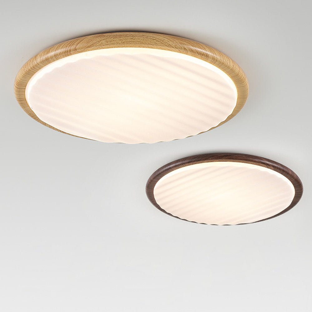 Houten LED Plafondlamp - Moderne Verlichting Léandre