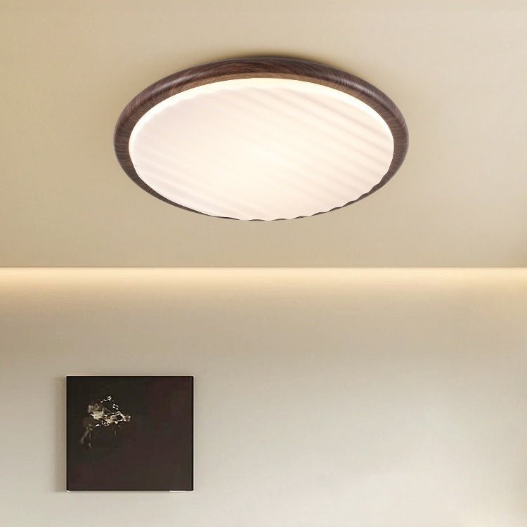 Houten LED Plafondlamp - Moderne Verlichting Léandre