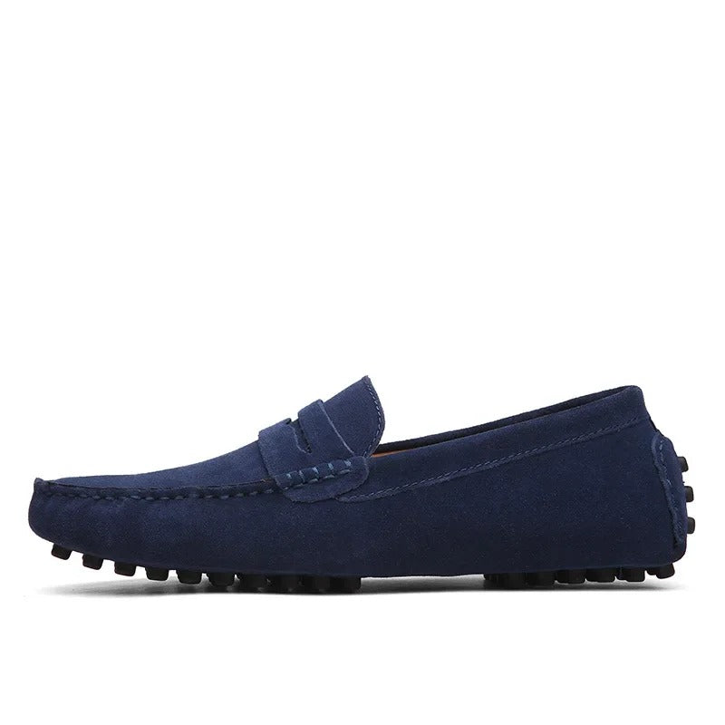 Italiaanse Suède Herenloafers - Robert