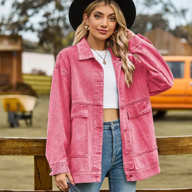 Jasmijn Tijdloos Denim Jack Dames