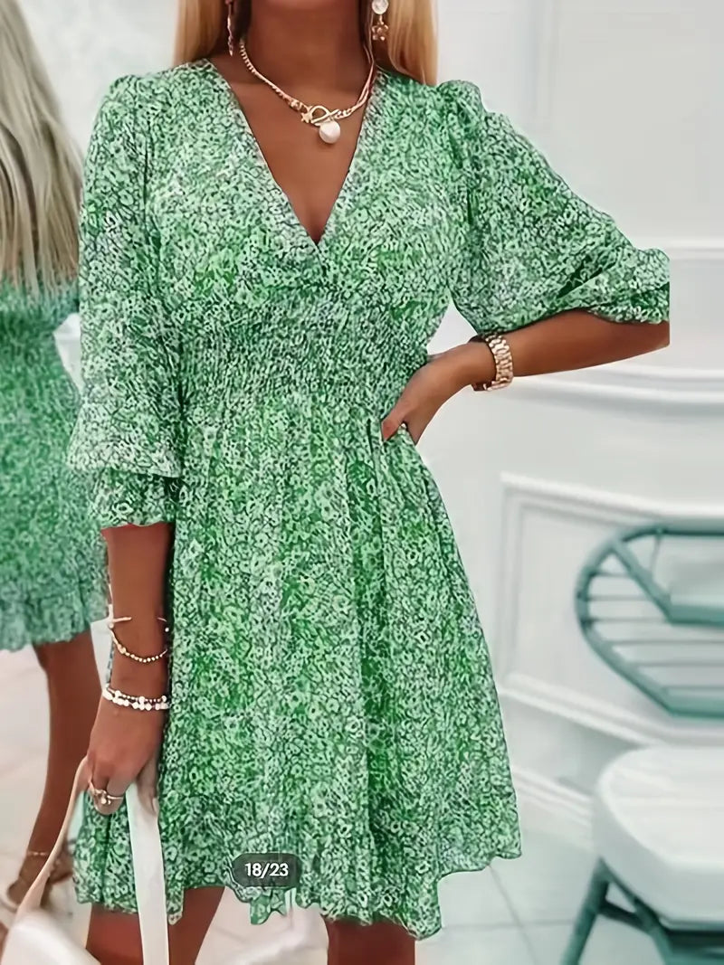 Jessica Midi Zomerjurk Dames Stijlvol Comfortabel