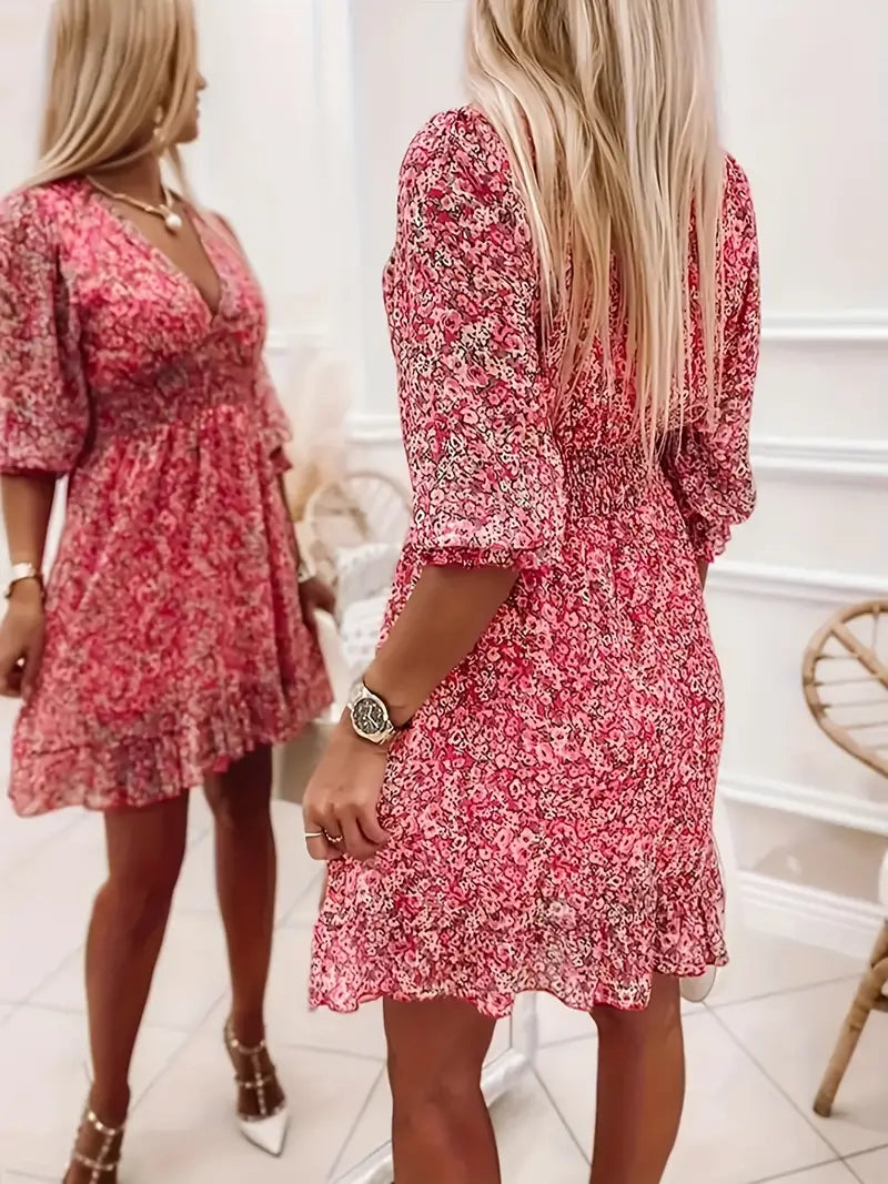 Jessica Midi Zomerjurk Dames Stijlvol Comfortabel
