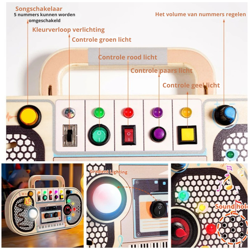 LED Activiteitenbord voor Kinderen (2-6 jaar)